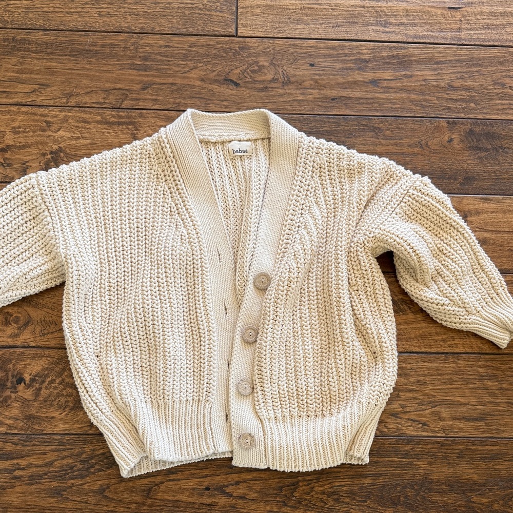 Babaa chunky knot Cardigan Sweater